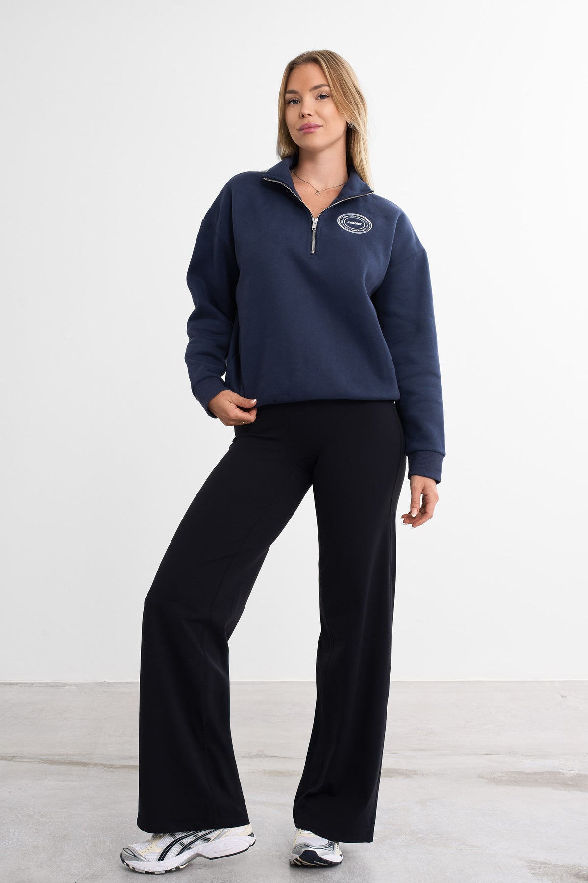 Half Zip Anniversary Sweater