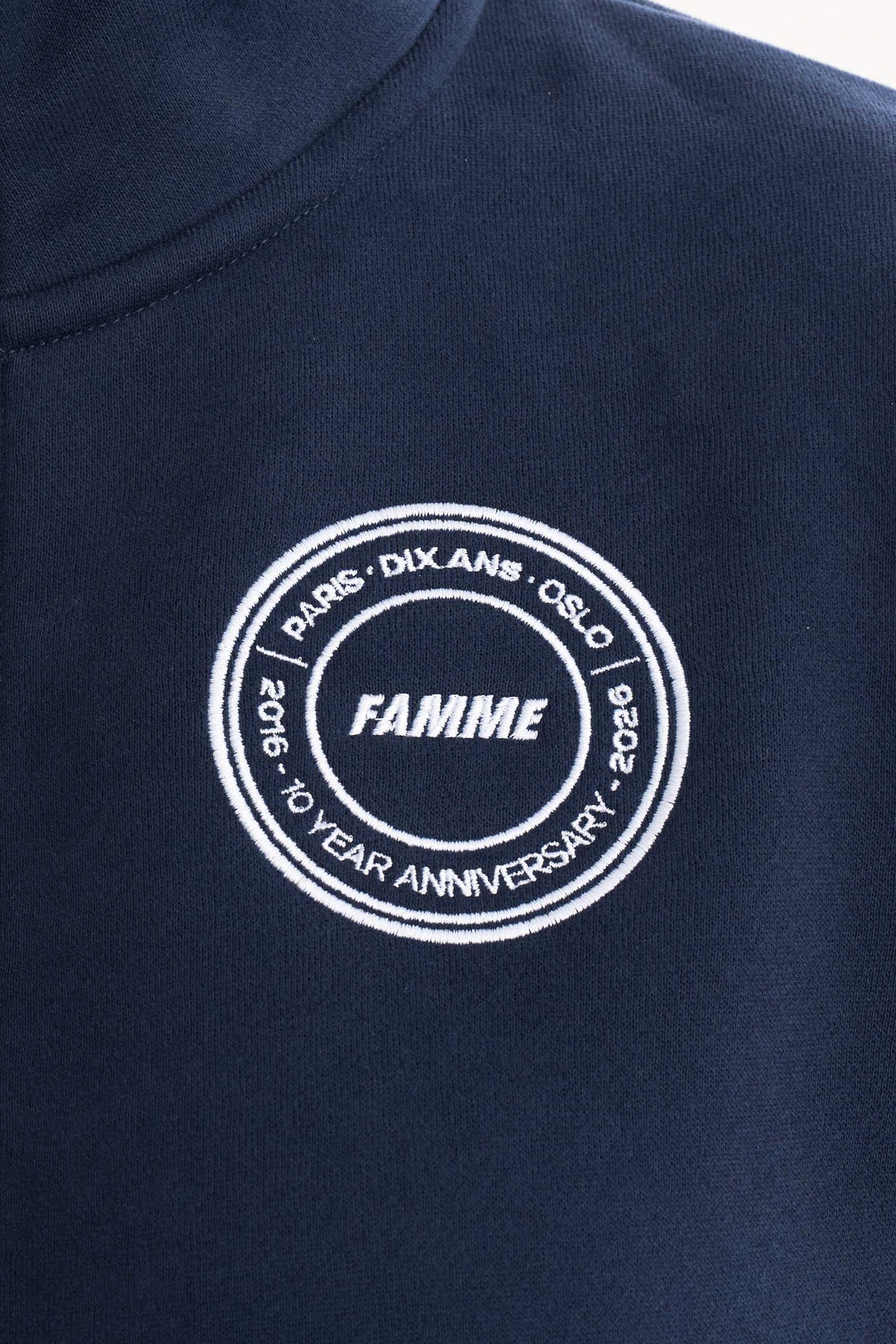 Half Zip Anniversary Sweater
