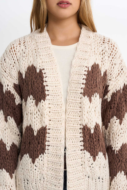 Chunky Knit Cardigan