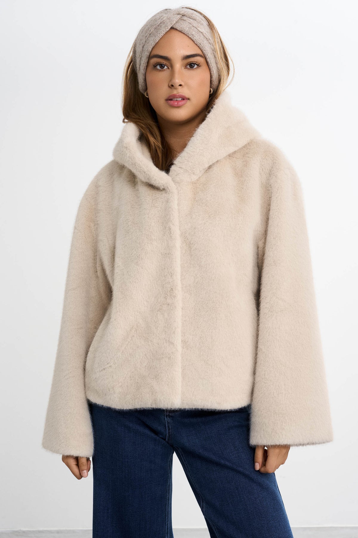 Faux Fur Jacket