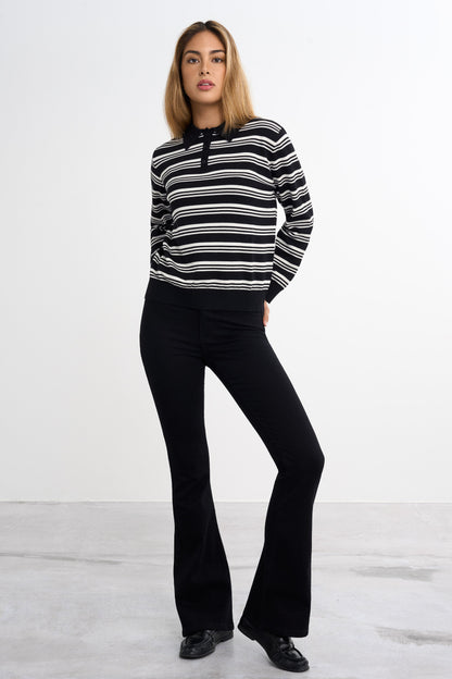 Knitted Pique Sweater