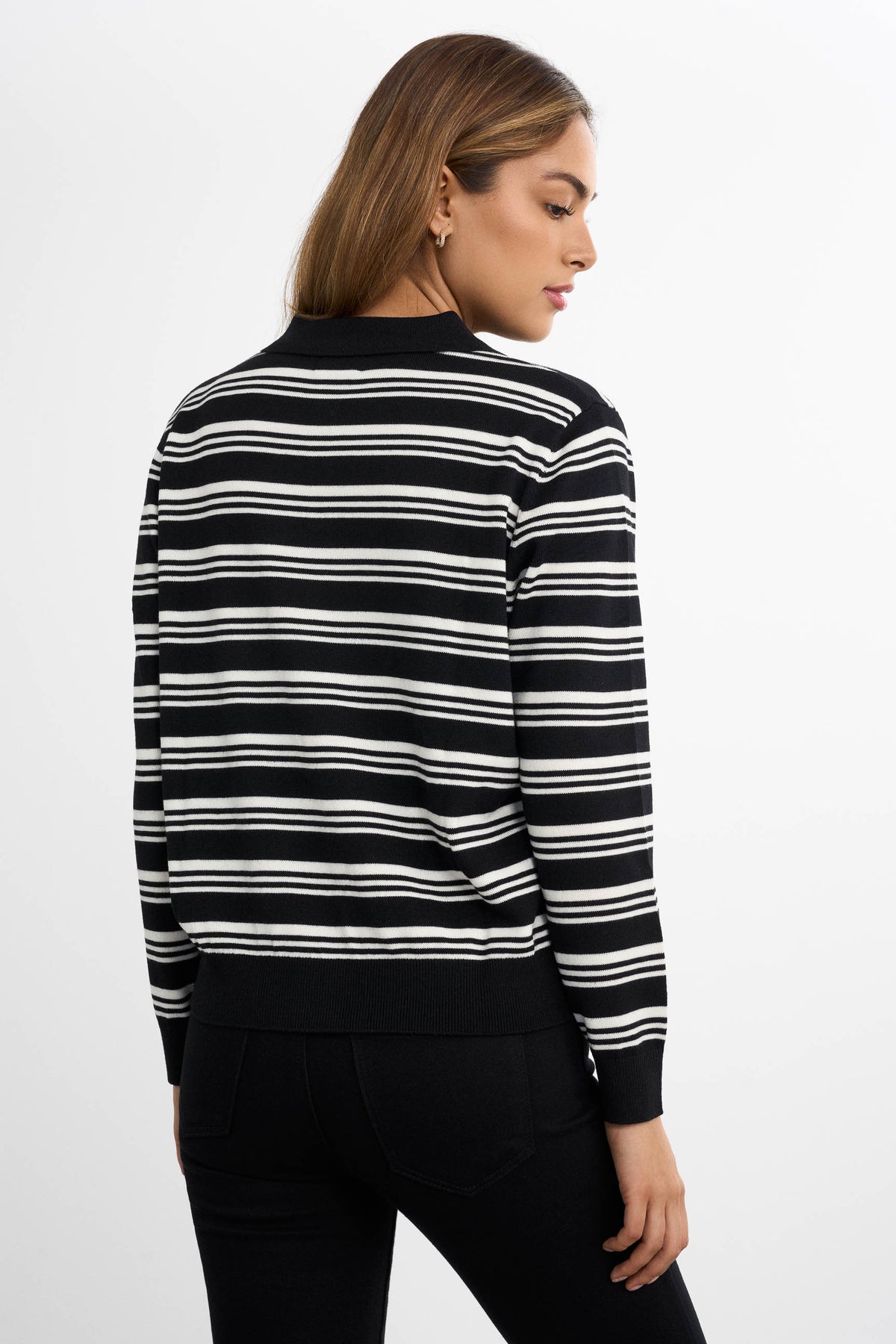 Knitted Pique Sweater