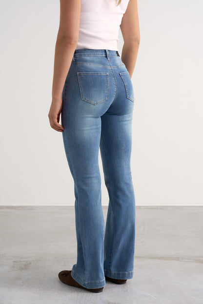 Flare Jeans - for dame - Famme - Jeans