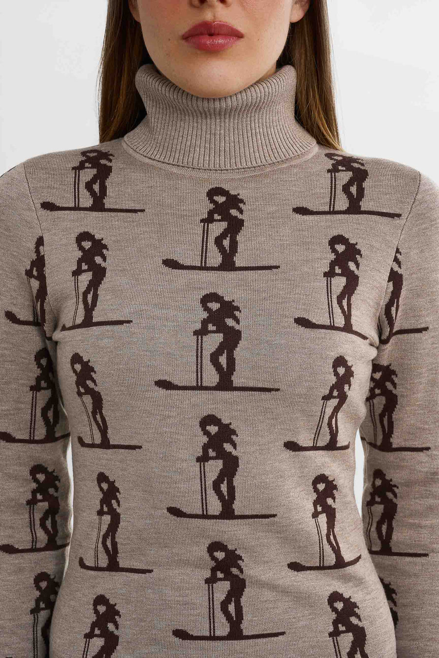 Club de Ski Sweater · Beige/Brown