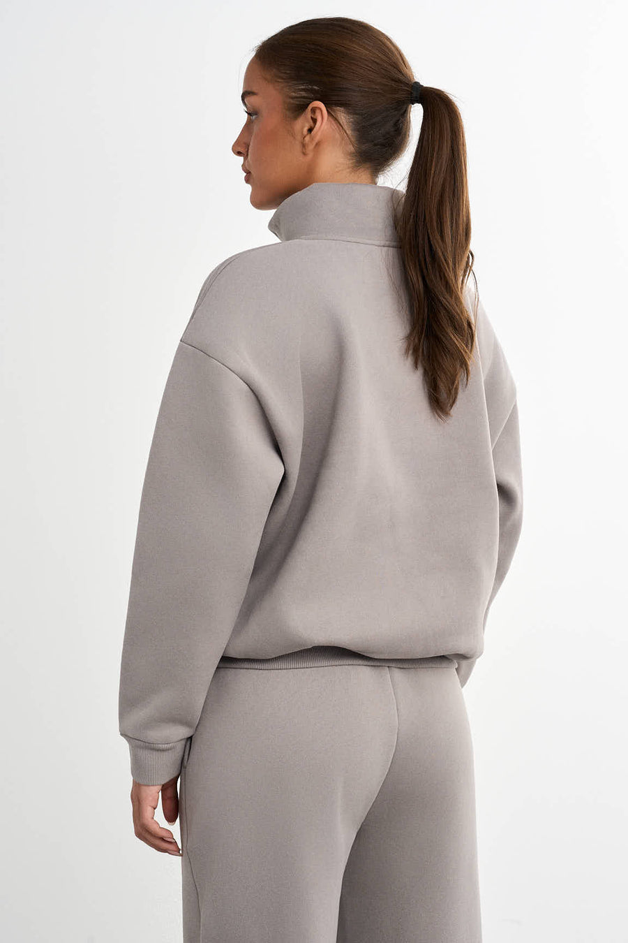 Half Zip Sweater · Khaki