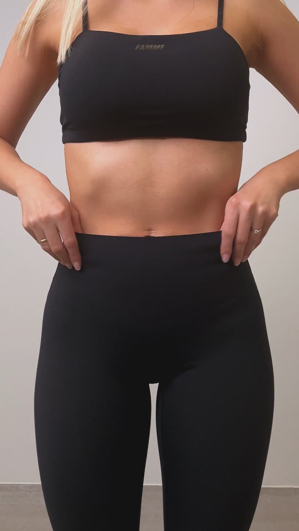 Pocket Compression Leggings - for dame - Famme - 