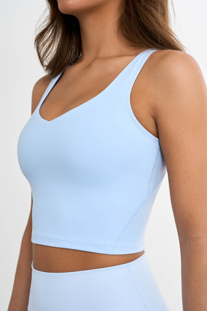Softy Crop Top - for dame - Famme - Sports Bra