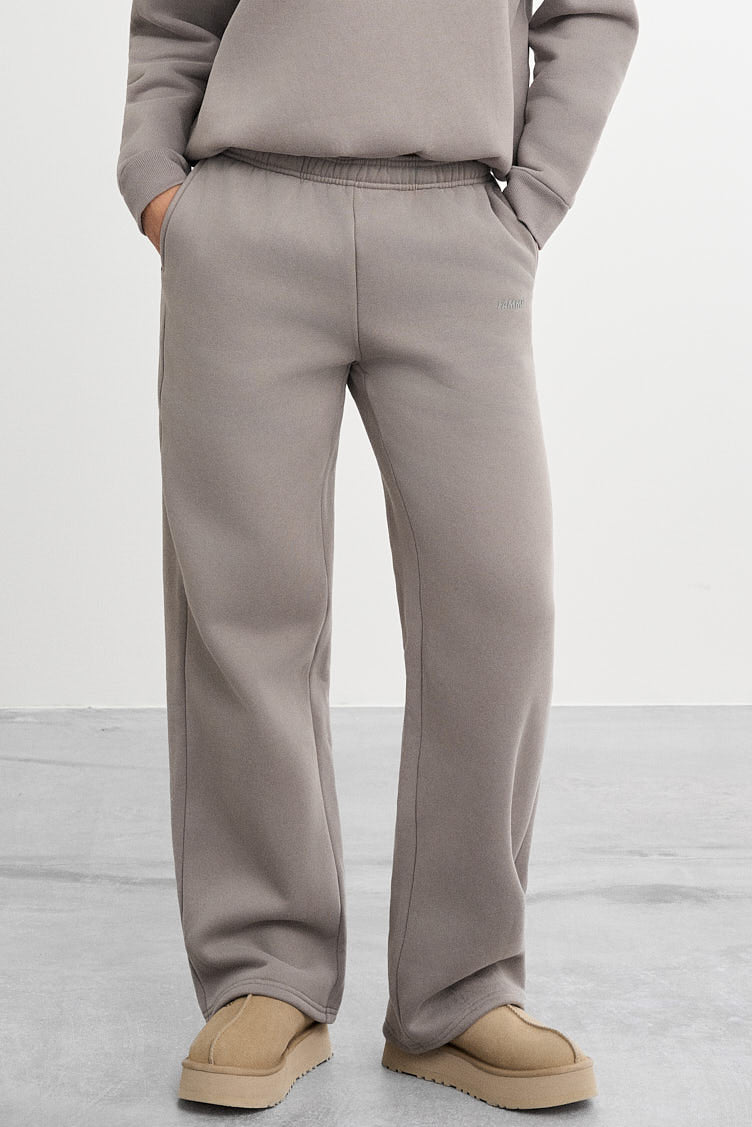 Straight Leg Sweatpants · Khaki